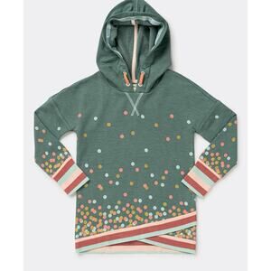 MATILDA JANE Wonderment Secret Keeper Hoodie Pink/Gold Dots Size 4 GUC‎